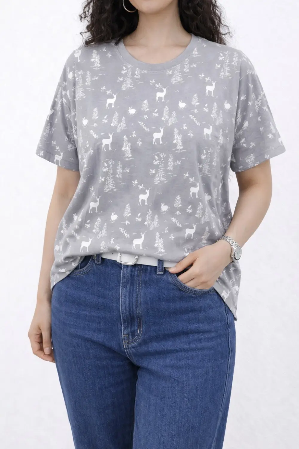 تیشرت زنانه آهو